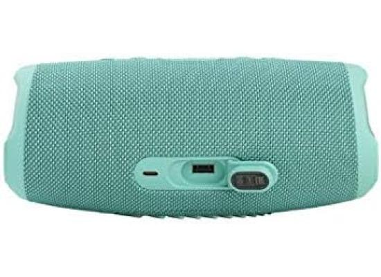 JBL Charge 5 Portable Waterproof Speaker with Powerbank - Teal